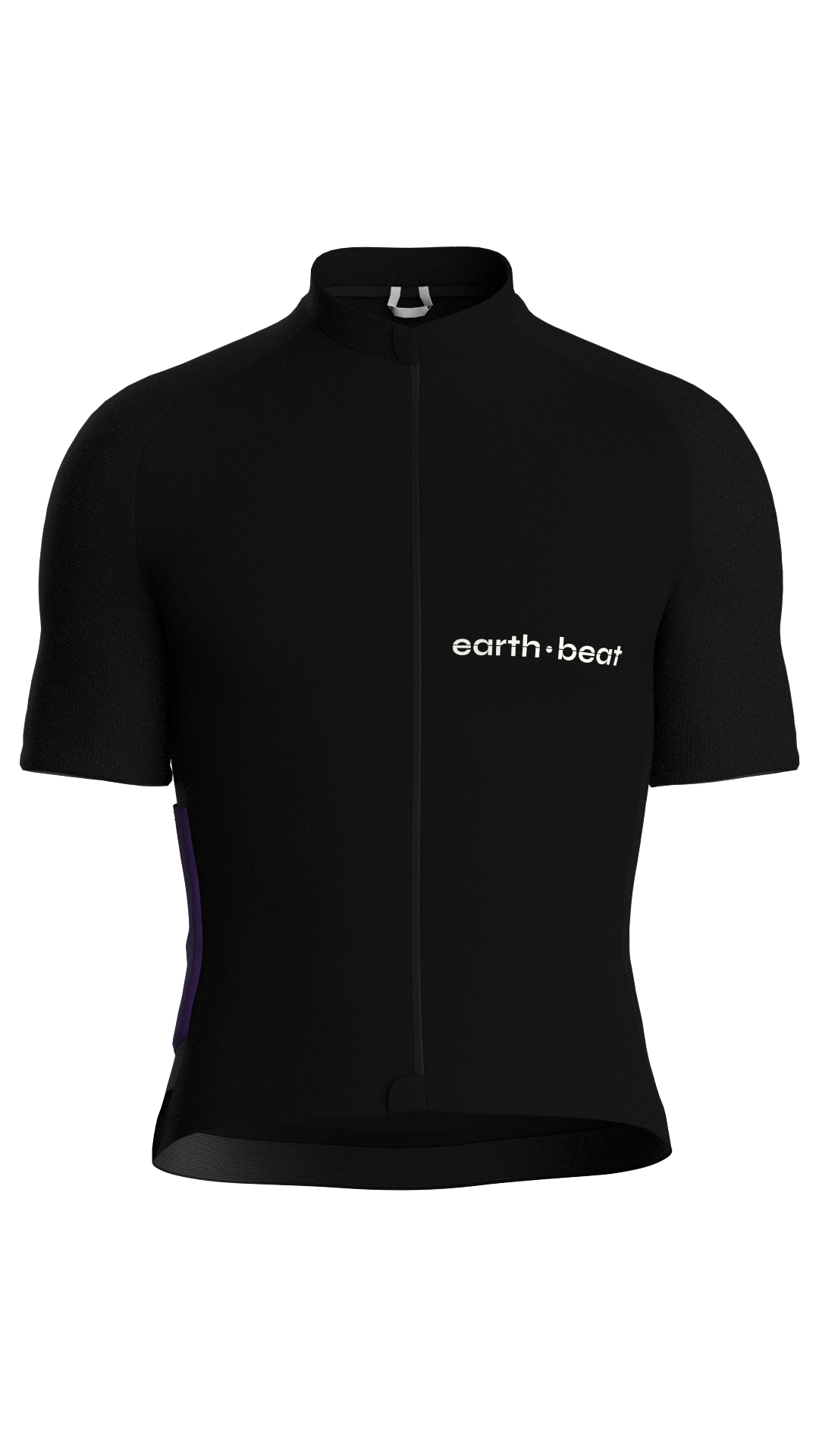 Plain black cycling best sale jersey